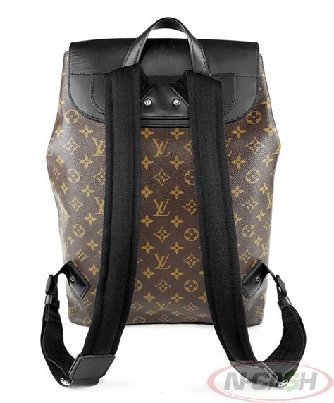 louis vuitton palk macassar backpack|Discovery Backpack PM Monogram Macassar Canvas .